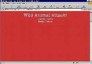 Wild Animal Attack